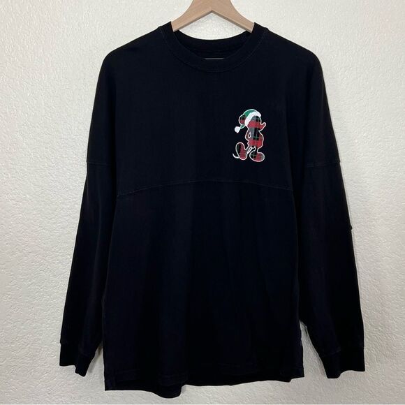 Disney Parks x Spirit Jersey Plaid Disney World Spell Out Mickey Mouse Holiday S - Picture 2 of 9